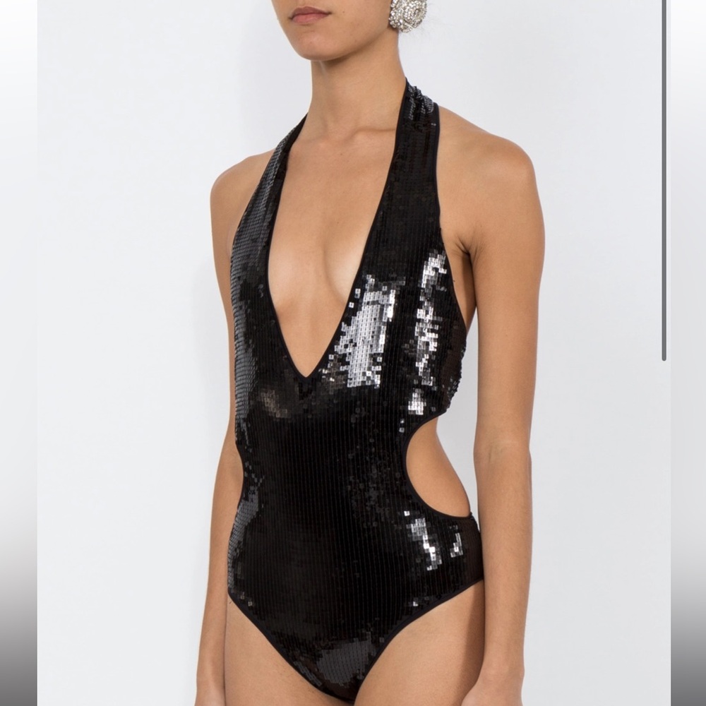 Saint Laurent sequin bathing suit